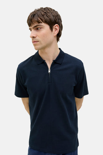 Polo met korte mouwen - blauw - JJREBEL - 7