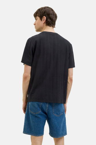 T-shirt à manches courtes - noir - JJREBEL