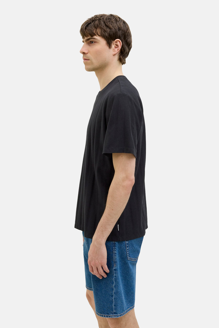 T-shirt à manches courtes - noir - JJREBEL