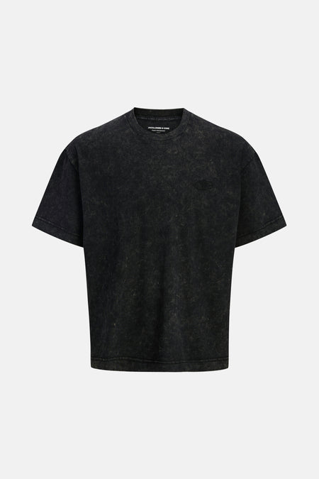 JCORETREAT ACID WASH TEE SS CREW NECK