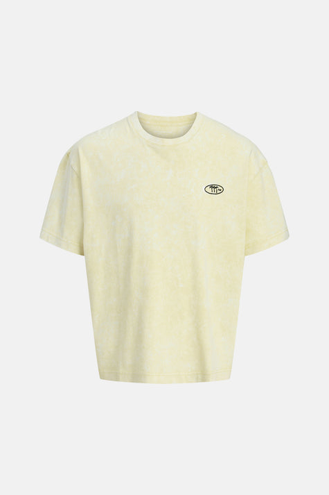 JCORETREAT ACID WASH TEE SS CREW NECK