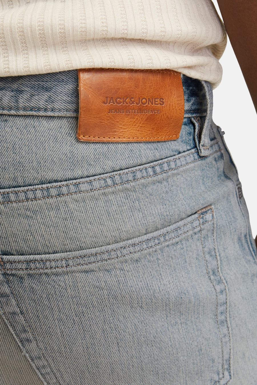 Jeans wide light blue denim - JACK & JONES JEANS INTELLIGENCE - JACK & JONES JEANS INTELLIGENCE