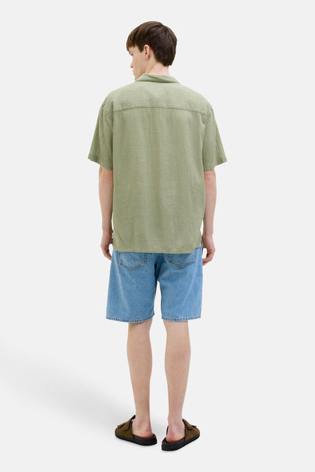 Chemise (manches courtes) Vert - JJREBEL