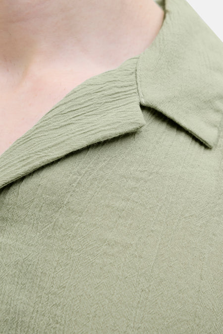 Chemise (manches courtes) Vert - JJREBEL