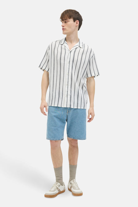 Chemise (manches courtes) Blanc - JJREBEL