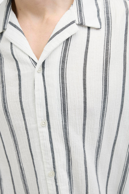 Chemise (manches courtes) Blanc - JJREBEL