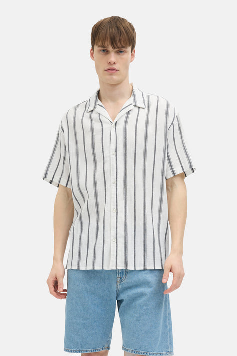 Chemise (manches courtes) Blanc - JJREBEL