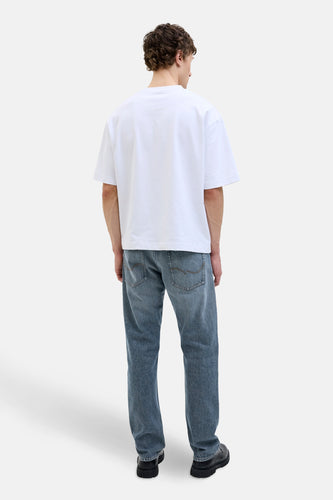 Jeans tapered mid blue denim - JACK & JONES JEANS INTELLIGENCE - JACK & JONES JEANS INTELLIGENCE