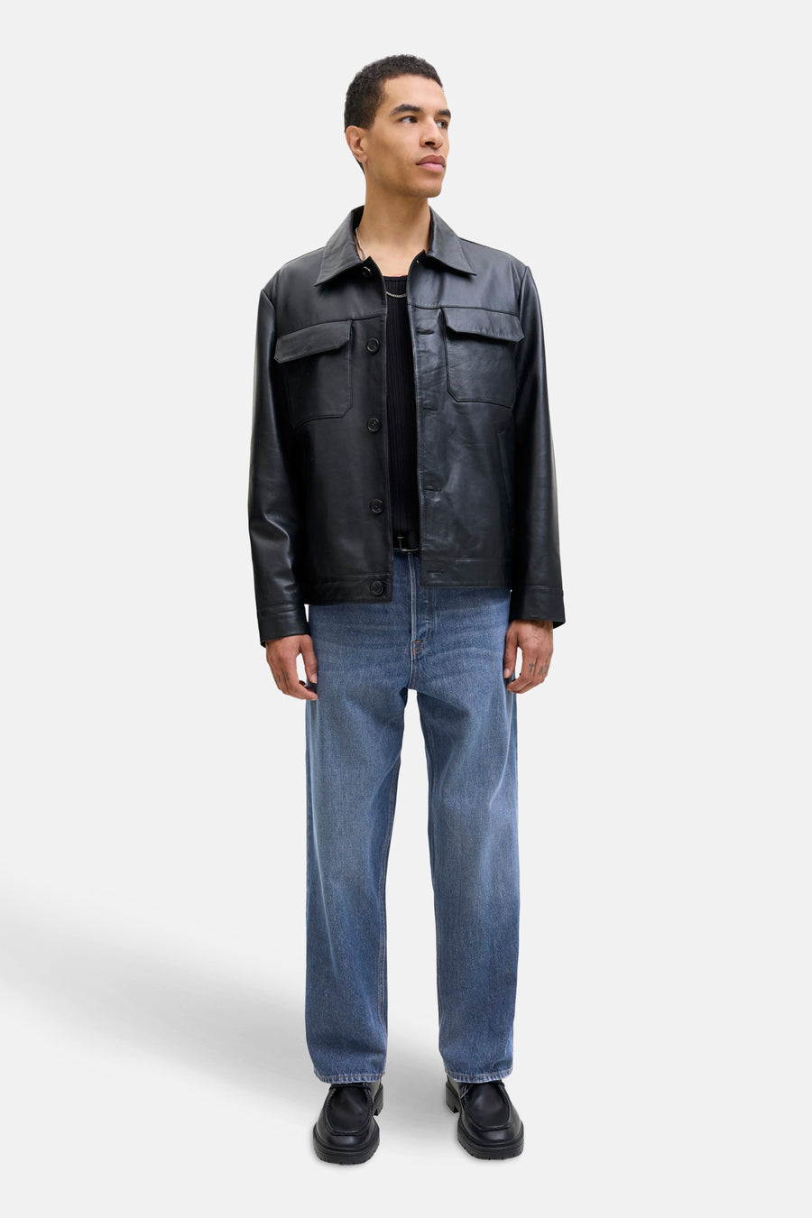 ALEX - mid blue denim - JACK & JONES JEANS INTELLIGENCE