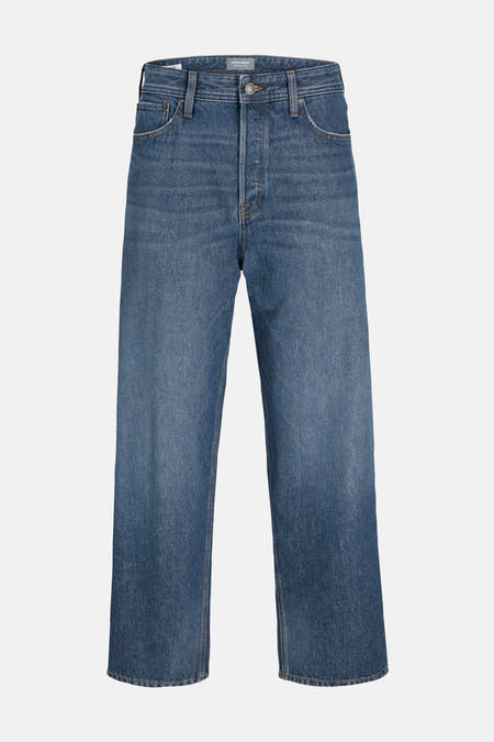 Jean bleu, large de JACK & JONES JEANS INTELLIGENCE, avec une subtile texture denim.