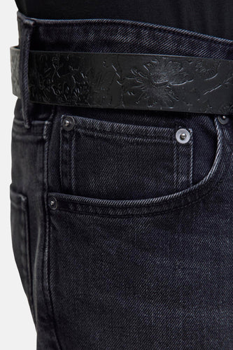 Jeans straight dark grey denim - JACK & JONES JEANS INTELLIGENCE - JACK & JONES JEANS INTELLIGENCE
