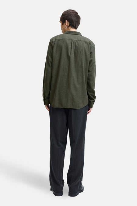 Hemd met lange mouwen - groen