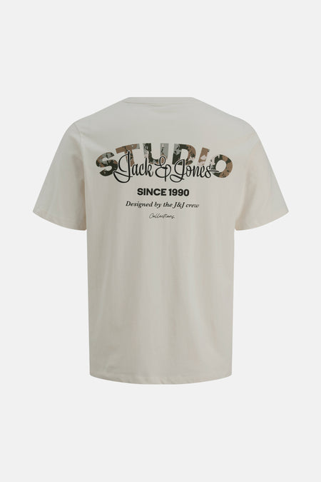 T-shirt met korte mouwen - beige