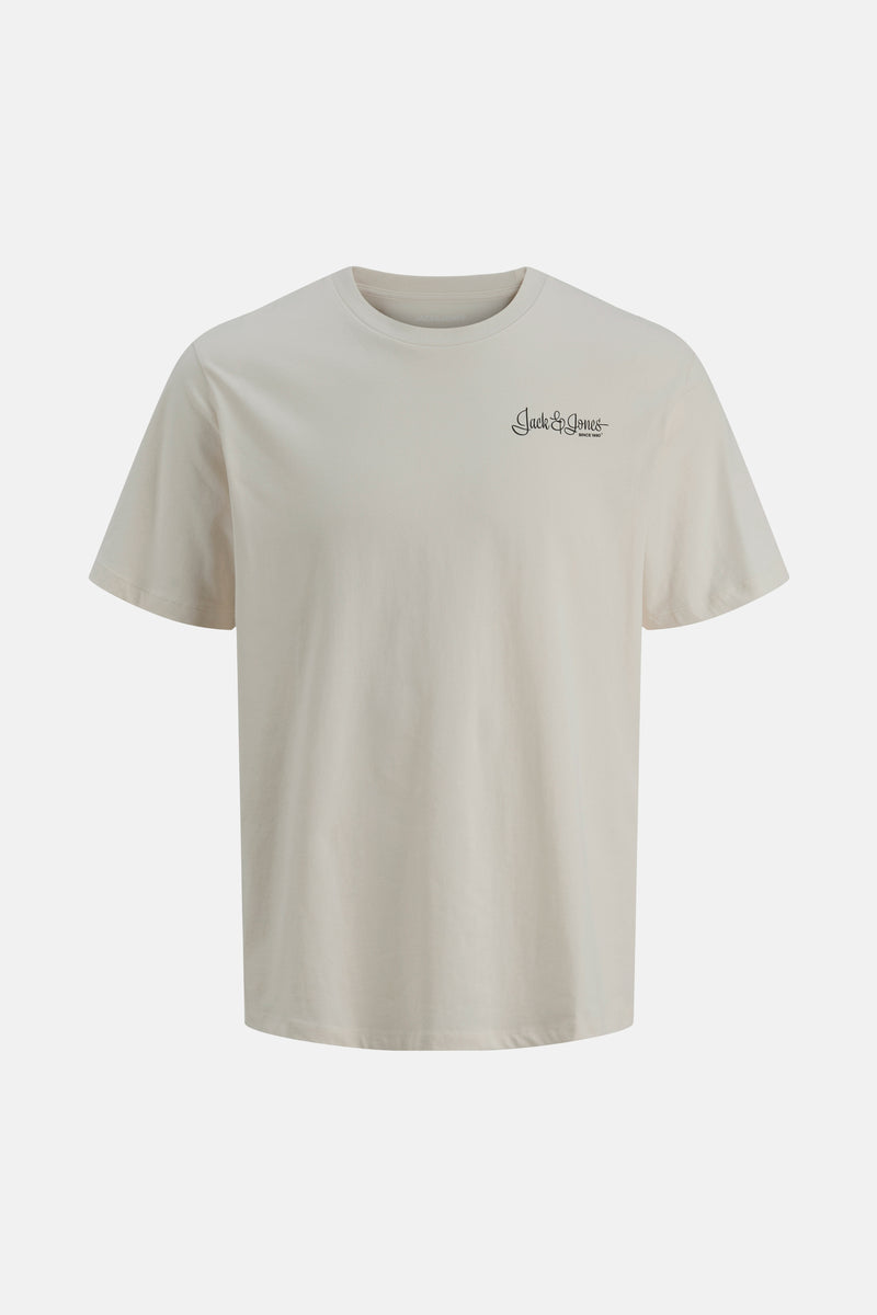 T-shirt met korte mouwen - beige