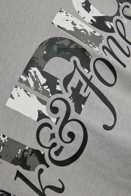T-shirt met korte mouwen - grijs