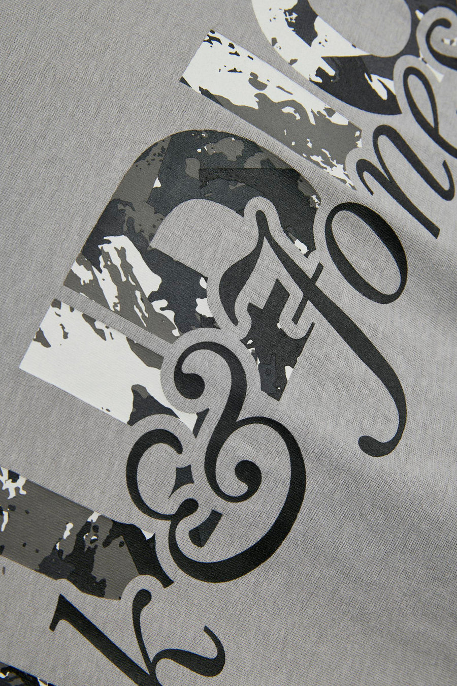 T-shirt met korte mouwen - grijs
