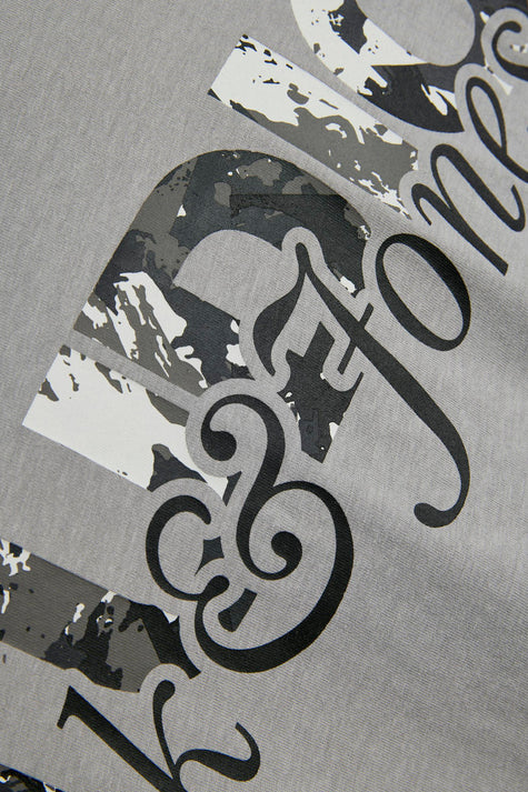 T-shirt met korte mouwen - grijs