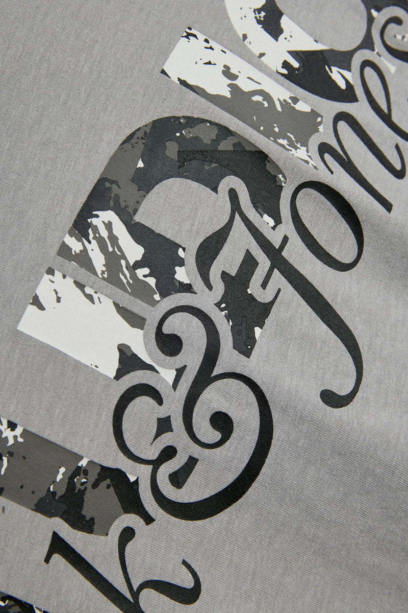 T-shirt met korte mouwen - grijs