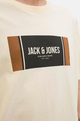 T-shirt à manches courtes - Jaune - CORE BY JACK & JONES - 7