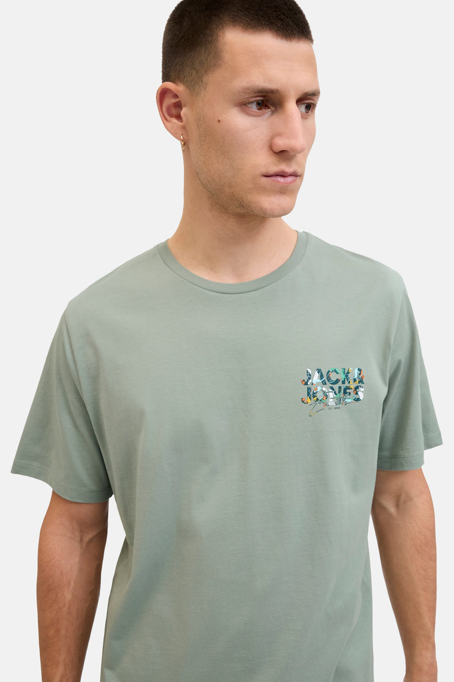 T-shirt à manches courtes - vert - ORIGINALS BY JACK & JONES