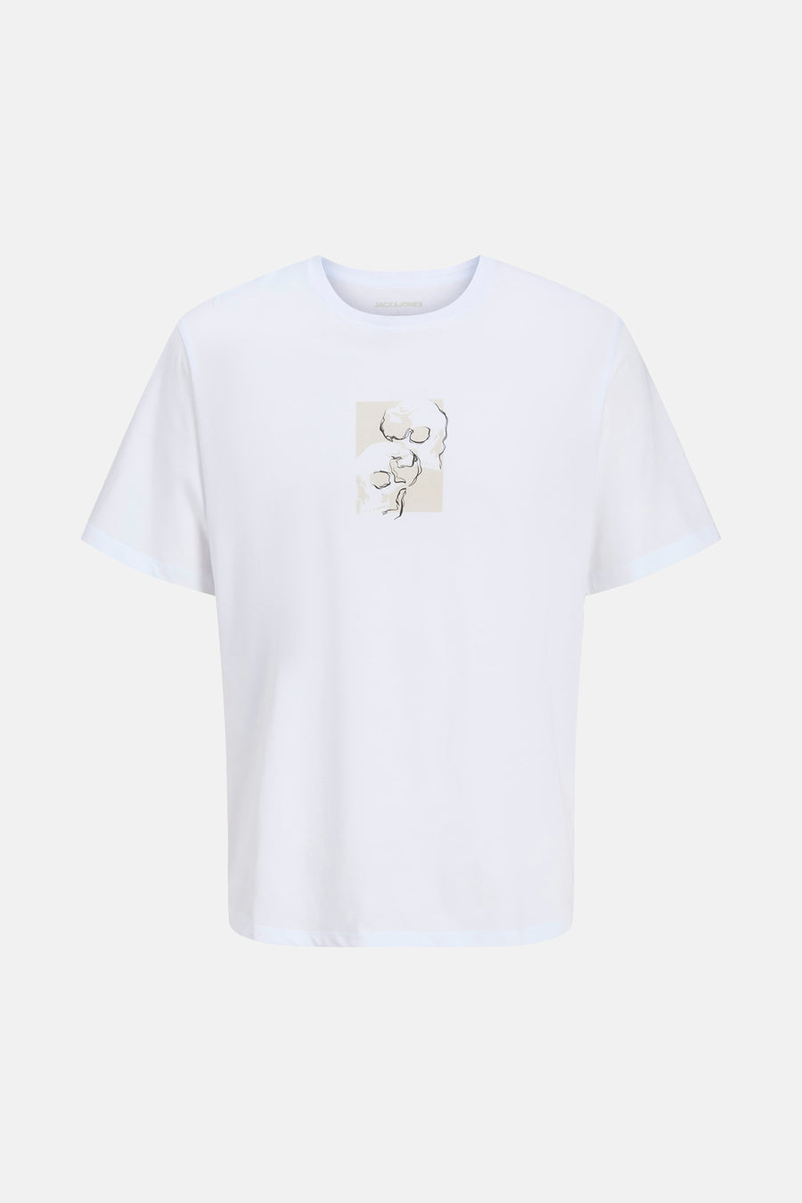 T-shirt met korte mouwen - wit