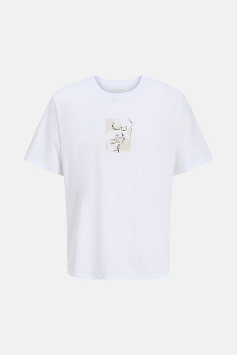 T-shirt (korte mouwen) Wit - CORE BY JACK & JONES