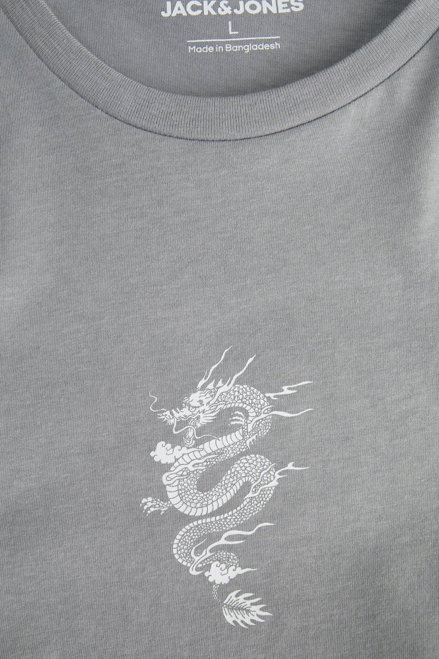 T-shirt à manches courtes - gris - ORIGINALS BY JACK & JONES