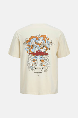 T-shirt à manches courtes - beige - ORIGINALS BY JACK & JONES