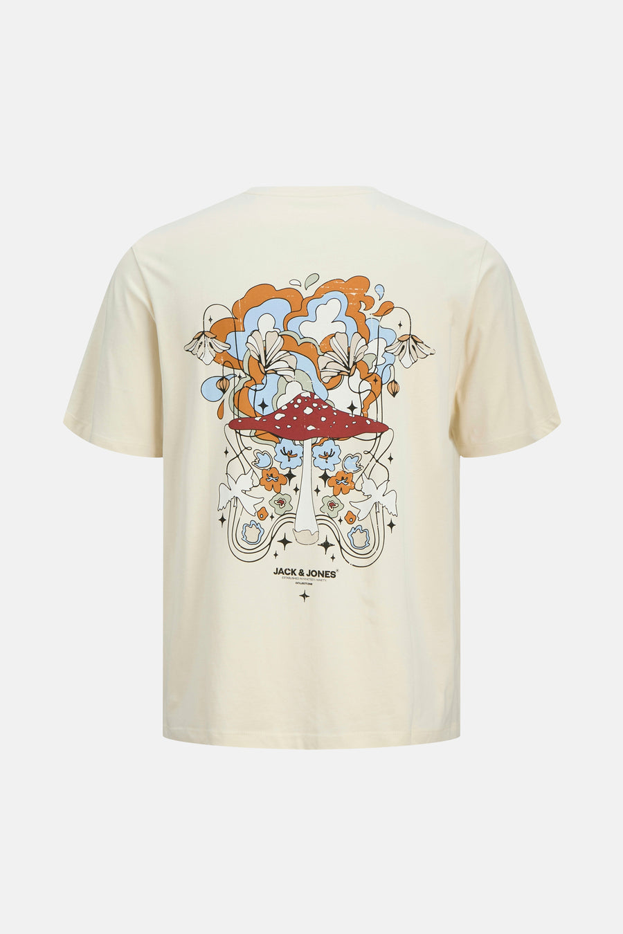 T-shirt à manches courtes - beige - ORIGINALS BY JACK & JONES