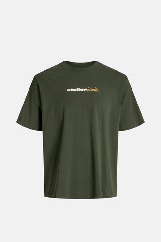 T-shirt à manches courtes - vert - ORIGINALS BY JACK & JONES