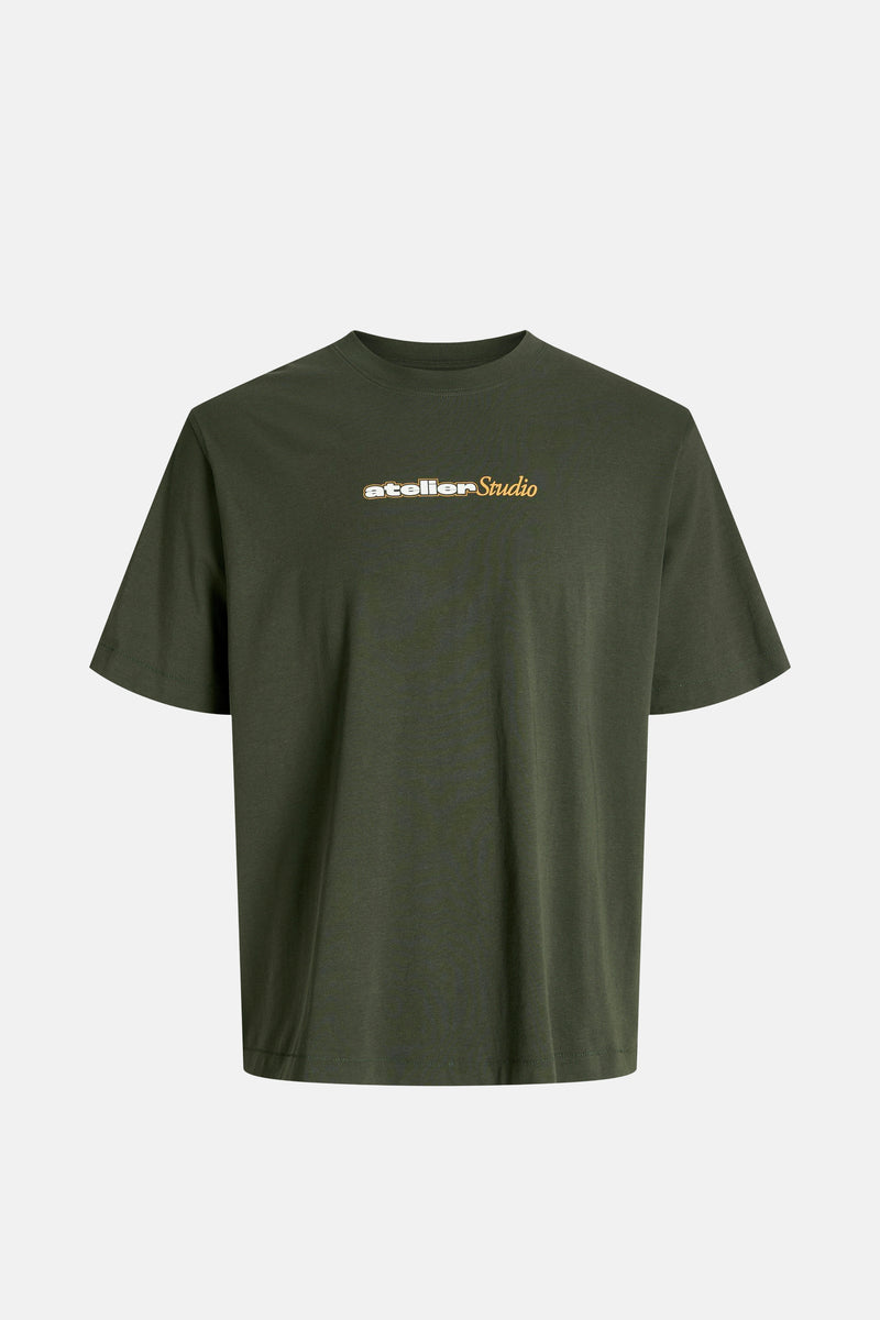 T-shirt met korte mouwen - groen