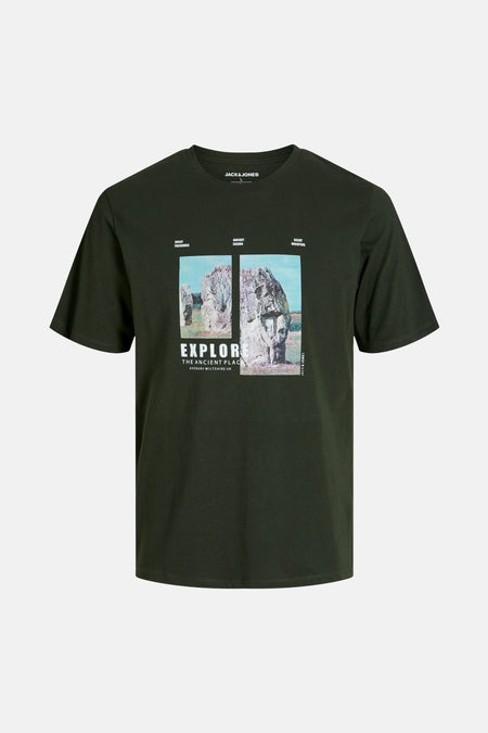 T-shirt (korte mouwen) Groen - CORE BY JACK & JONES