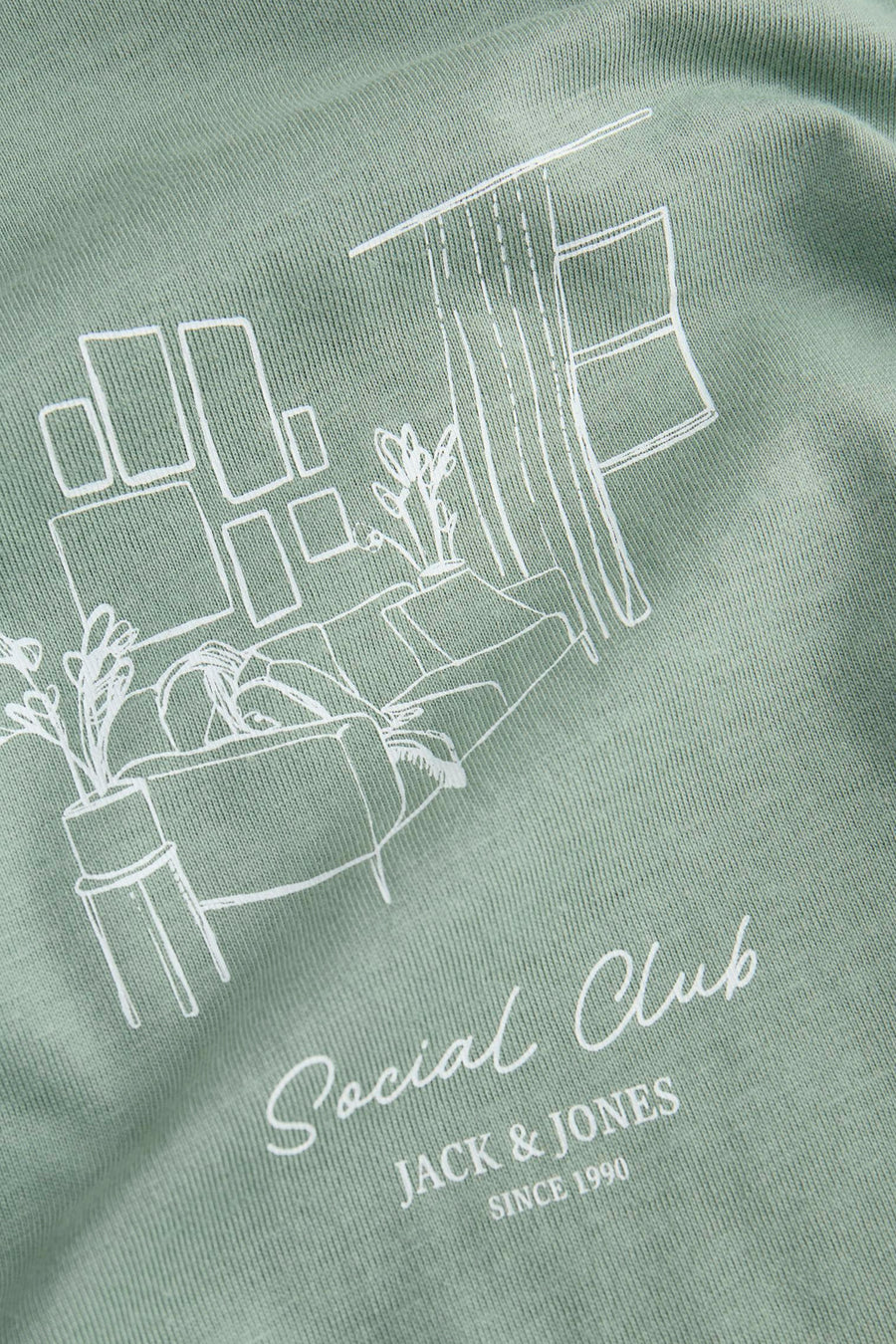 T-shirt à manches courtes - vert - ORIGINALS BY JACK & JONES