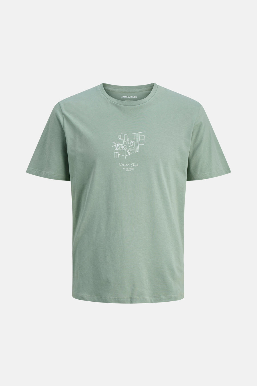 T-shirt à manches courtes - vert - ORIGINALS BY JACK & JONES