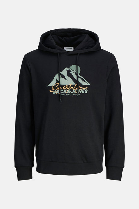 Sweat à capuche Noir - ORIGINALS BY JACK & JONES