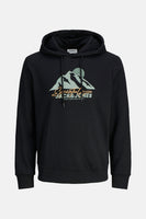 Sweat à capuche Noir - ORIGINALS BY JACK & JONES
