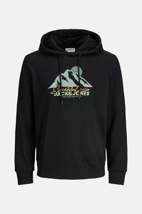Sweat à capuche Noir - ORIGINALS BY JACK & JONES