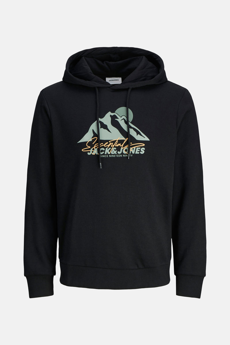 Sweat à capuche Noir - ORIGINALS BY JACK & JONES
