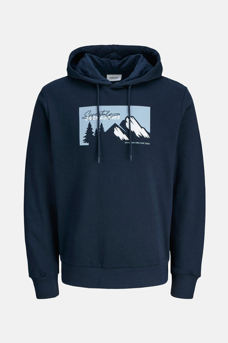 Sweat à capuche Bleu - ORIGINALS BY JACK & JONES