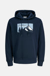 Sweat à capuche Bleu - ORIGINALS BY JACK & JONES