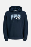 Sweat à capuche Bleu - ORIGINALS BY JACK & JONES