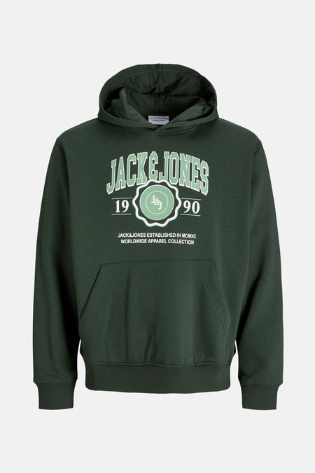 Sweat à capuche vert - ORIGINALS BY JACK & JONES