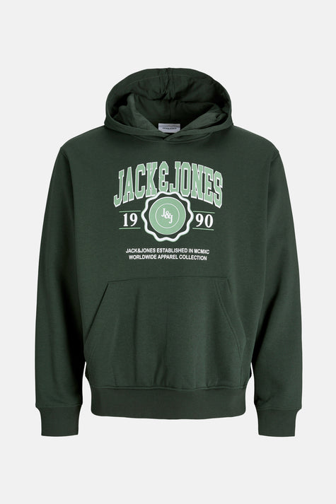 Sweat à capuche vert - ORIGINALS BY JACK & JONES