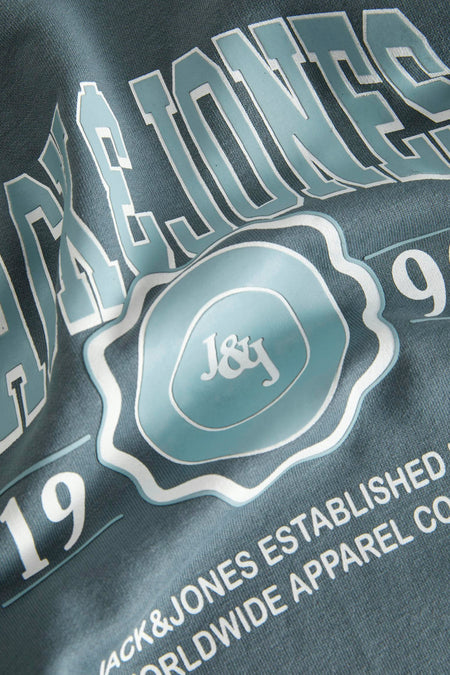 Sweat à capuche bleu - ORIGINALS BY JACK & JONES