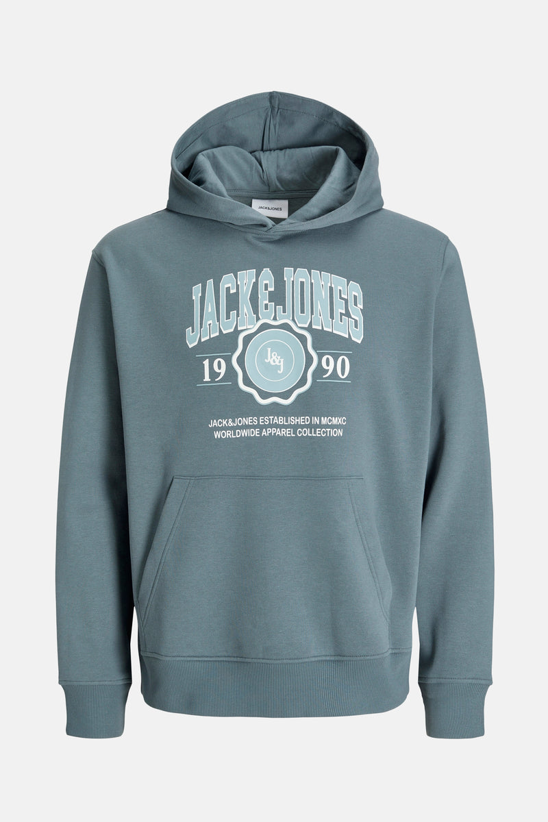 Sweat à capuche bleu - ORIGINALS BY JACK & JONES