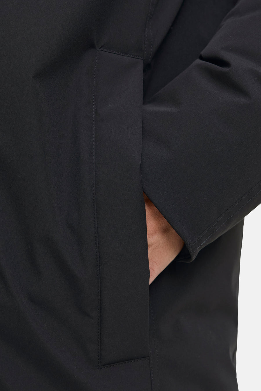 Lange jas - zwart - ORIGINALS BY JACK & JONES - 5