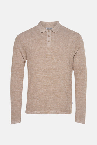 JJEGEORGE KNIT POLO LS SN
