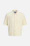 Chemise (manches courtes) Écru - ORIGINALS BY JACK & JONES