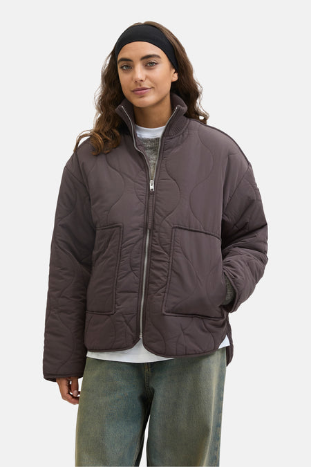 JXSERENA MID QUILTED JACKET OTW SN