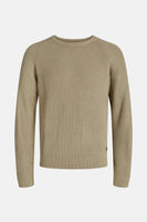 Pull col O Beige - PREMIUM by JACK & JONES
